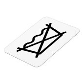 WASCHEN SIE NICHT! MAGNET (Linke Seite)