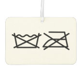 WASCHEN SIE NICHT! NICHT IRON! AUTOLUFTERFRISCHER (Rückseite)