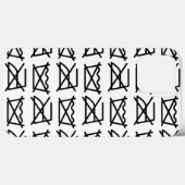 WASCHEN SIE NICHT! NICHT IRON! Case-Mate iPhone HÜLLE (Rückseite (Horizontal))