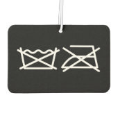 WASCHEN SIE NICHT! NICHT IRON! Lufterfrischer (Rückseite)