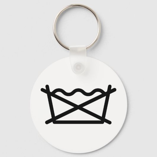 WASCHEN SIE NICHT! SCHLÜSSELANHÄNGER (Vorderseite)