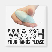 Waschen Sie sich bitte die Hände