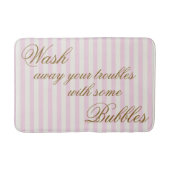 Waschen Sie weg Ihre Probleme mit einigen Blasen Badematte (Vorderseite)