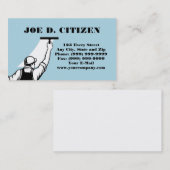 waschende sauberere Visitenkarte des (Vorne/Hinten)