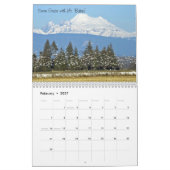Waschender Staats-Kalender Kalender (Feb 2027)