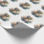 Wäschepapier für Wasserfarben Geschenkpapier (Ecke)