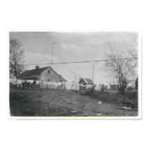 Wäscherei auf Clothesline Vintag Bauernhof