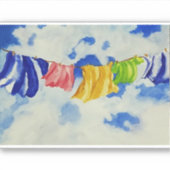 Wäscherei Aufkleber (Vorderseite)