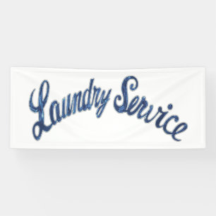 Wäscherei Banner
