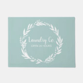 Wäscherei Co 24 Stunden Mat Fußmatte (Vorderseite)