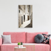 Wäscherei in einer Gasse in Italien zum Trocknen Leinwanddruck (Insitu (Wohnzimmer))