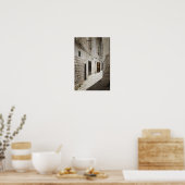 Wäscherei in einer Gasse in Italien zum Trocknen Poster (Küche)