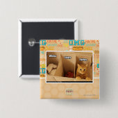 Wäscherei-Katze Button (Vorne & Hinten)