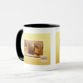 Wäscherei-Katze Tasse (Vorderseite Links)