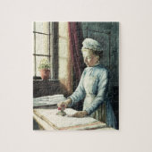 Wäscherei-Mädchen, c.1880 Puzzle (Vertikal)