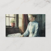 Wäscherei-Mädchen, c.1880 Visitenkarte (Rückseite)