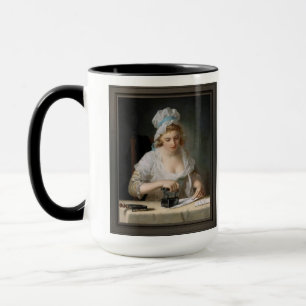 Wäscherei Maid Ironing von Henry Robert Morland Tasse