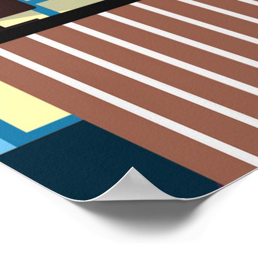 Wäscherei Poster (Ecke)