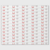 Wäscherei-Tageswäsche-Packpapier Geschenkpapier (Flach)