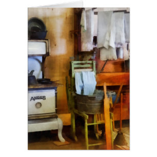 Wäscherei-Trockner in der Küche