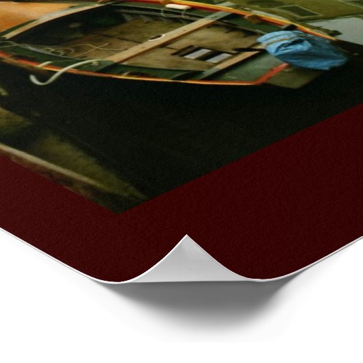 Wäscherei Venedig Canal Poster (Ecke)