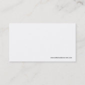 Wäscherei Visitenkarte (Rückseite)