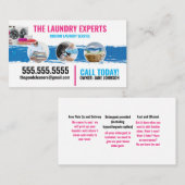 Wäscherei Visitenkarte (Vorne/Hinten)