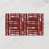 Wäscherei, Wäscherei, Wasch- und Faltendienst Visitenkarte (Rückseite)