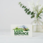 Wäscheservice - Aquarellbilder Visitenkarte (Stehend Vorderseite)