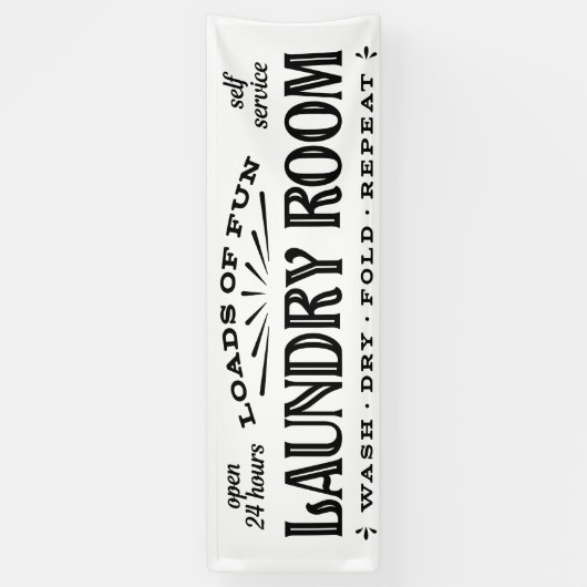 Wäscheservice Banner (Vertikal)