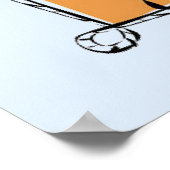 Wäscheservice, Bügeleisen, Buttone, Seife Poster (Ecke)