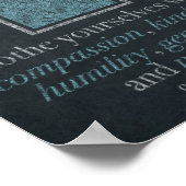 Wäscheservice Chalkboard Art 8x10 Poster (Ecke)