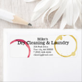 Wäscheservice flattert Weinkaffeemaschine (Insitu)