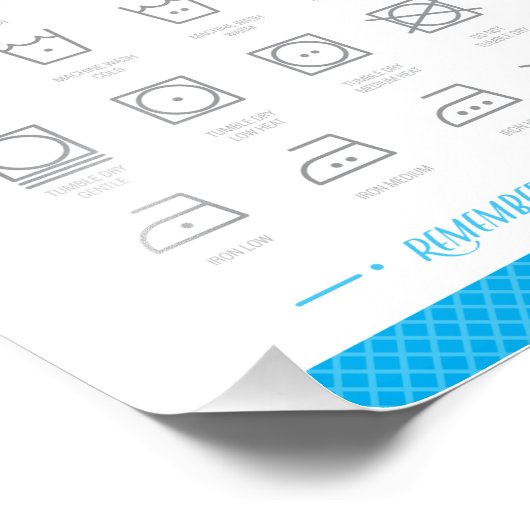 Wäscheservice Fotodruck (Ecke)