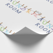 Wäscheservice Geschenkpapier (Ecke)