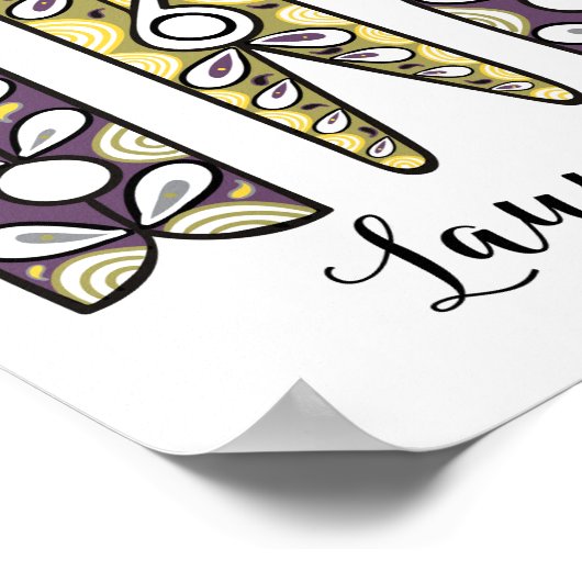 Wäscheservice im Zimmer Wand an Wand Kunst (Ecke)