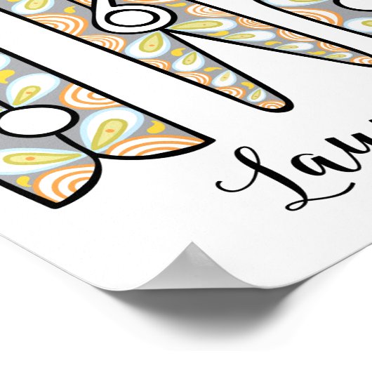 Wäscheservice im Zimmer Wand an Wand Kunst (Ecke)