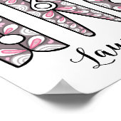 Wäscheservice im Zimmer Wand an Wand Kunst (Ecke)