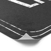 Wäscheservice Kostenvoranschlag Unsere Zuhause hat Poster (Ecke)