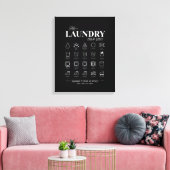 Wäscheservice Leinwanddruck (Insitu (Wohnzimmer))
