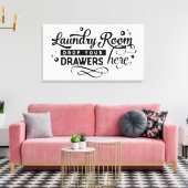 Wäscheservice Leinwanddruck (Insitu (Wohnzimmer))