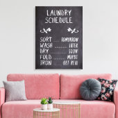 Wäscheservice Leinwanddruck (Insitu (Wohnzimmer))