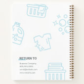 Wäscheservice Notizblock (Rückseite)