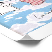 Wäscheservice Poster (Ecke)