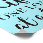 Wäscheservice Poster (Ecke)