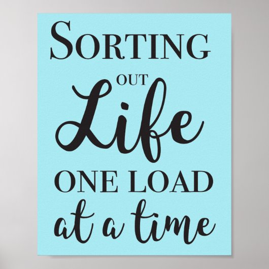 Wäscheservice Poster (Vorne)