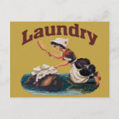 Wäscheservice Postkarte (Vorderseite)
