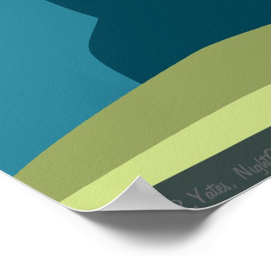 Wäscheservice Room Travel Poster (Ecke)