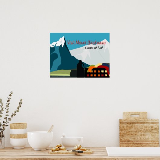 Wäscheservice Room Travel Poster (Küche)