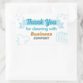 Wäscheservice Waschsalon Trockenreiniger Vielen Da Rechteckiger Aufkleber (Tasche)